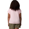 image:imageColumbia Daniela Falls VNeck Short Sleeve TeeSatin Pink