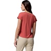 image:imageColumbia Daniela Falls VNeck Short Sleeve TeeWashed Red