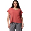 image:imageColumbia Daniela Falls VNeck Short Sleeve TeeWashed Red