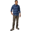 image:imageColumbia Flare Gun Stretch FlannelCollegiate Navy River Crossing Plaid