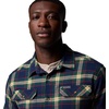 image:imageColumbia Flare Gun Stretch FlannelCollegiate Navy Two Lane Tartan