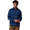 image:imageColumbia Flare Gun Stretch FlannelMountain Blue Trails Edge Plaid