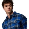 image:imageColumbia Flare Gun Stretch FlannelMountain Blue Trails Edge Plaid