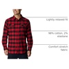 image:imageColumbia Flare Gun Stretch FlannelMountain Red Twill Buffalo Check