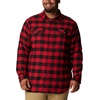 image:imageColumbia Flare Gun Stretch FlannelMountain Red Twill Buffalo Check