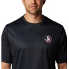 image:imageColumbia Mens Collegiate Terminal Tackle Short Sleeve ShirtFsu  Black Stateriot