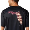 image:imageColumbia Mens Collegiate Terminal Tackle Short Sleeve ShirtFsu  Black Stateriot