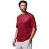 image:imageColumbia Mens Collegiate Terminal Tackle Short Sleeve ShirtSc  Beet Clarets