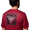 image:imageColumbia Mens Collegiate Terminal Tackle Short Sleeve ShirtSc  Beet Clarets