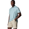 image:imageColumbia Mens Super Slack Tide II Stretch PoloCrushed Blue Poppin