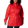 image:imageColumbia Plus Size Pardon My Trench Rain JacketRed Hibiscus