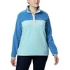 image:imageColumbia Womens Benton Springs Half Snap II Pull Over Fleece Jacket Dark StoneCanoeVintage Blue 3XAquatintDark Pool