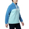 image:imageColumbia Womens Benton Springs Half Snap II Pull Over Fleece Jacket Dark StoneCanoeVintage Blue 3XAquatintDark Pool