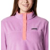 image:imageColumbia Womens Benton Springs Half Snap II Pull Over Fleece Jacket Dark StoneCanoeVintage Blue 3XBlossom PinkSalmon