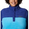 image:imageColumbia Womens Benton Springs Half Snap II Pull Over Fleece Jacket Dark StoneCanoeVintage Blue 3XBlue ChillDark Sapphire