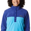 image:imageColumbia Womens Benton Springs Half Snap II Pull Over Fleece Jacket Dark StoneCanoeVintage Blue 3XBlue ChillDark Sapphire