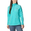 image:imageColumbia Womens Benton Springs Half Snap II Pull Over Fleece Jacket Dark StoneCanoeVintage Blue 3XBright Aqua
