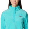 image:imageColumbia Womens Benton Springs Half Snap II Pull Over Fleece Jacket Dark StoneCanoeVintage Blue 3XBright Aqua