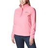 image:imageColumbia Womens Benton Springs Half Snap II Pull Over Fleece Jacket Dark StoneCanoeVintage Blue 3XCamellia Rose