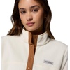 image:imageColumbia Womens Benton Springs Half Snap II Pull Over Fleece Jacket Dark StoneCanoeVintage Blue 3XChalkCamel Brown