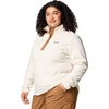 image:imageColumbia Womens Benton Springs Half Snap II Pull Over Fleece Jacket Dark StoneCanoeVintage Blue 3XChalkCamel Brown