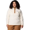 image:imageColumbia Womens Benton Springs Half Snap II Pull Over Fleece Jacket Dark StoneCanoeVintage Blue 3XChalkCamel Brown