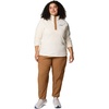 image:imageColumbia Womens Benton Springs Half Snap II Pull Over Fleece Jacket Dark StoneCanoeVintage Blue 3XChalkCamel Brown