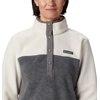 image:imageColumbia Womens Benton Springs Half Snap II Pull Over Fleece Jacket Dark StoneCanoeVintage Blue 3XCity Grey HeatherChalk