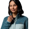 image:imageColumbia Womens Benton Springs Half Snap II Pull Over Fleece Jacket Dark StoneCanoeVintage Blue 3XCrushed BlueEverblue