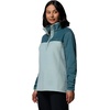 image:imageColumbia Womens Benton Springs Half Snap II Pull Over Fleece Jacket Dark StoneCanoeVintage Blue 3XCrushed BlueEverblue