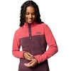 image:imageColumbia Womens Benton Springs Half Snap II Pull Over Fleece Jacket Dark StoneCanoeVintage Blue 3XDaredevilMoonvista
