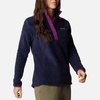 image:imageColumbia Womens Benton Springs Half Snap II Pull Over Fleece Jacket Dark StoneCanoeVintage Blue 3XDark NocturnalPlum