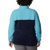 image:imageColumbia Womens Benton Springs Half Snap II Pull Over Fleece Jacket Dark StoneCanoeVintage Blue 3XDark NocturnalSea Wave