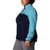 image:imageColumbia Womens Benton Springs Half Snap II Pull Over Fleece Jacket Dark StoneCanoeVintage Blue 3XDark NocturnalSea Wave