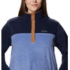 image:imageColumbia Womens Benton Springs Half Snap II Pull Over Fleece Jacket Dark StoneCanoeVintage Blue 3XDark NocturnalVelvet Cove