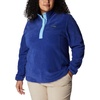 image:imageColumbia Womens Benton Springs Half Snap II Pull Over Fleece Jacket Dark StoneCanoeVintage Blue 3XDark SapphireVista Blue