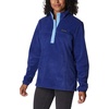 image:imageColumbia Womens Benton Springs Half Snap II Pull Over Fleece Jacket Dark StoneCanoeVintage Blue 3XDark SapphireVista Blue