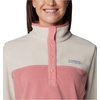 image:imageColumbia Womens Benton Springs Half Snap II Pull Over Fleece Jacket Dark StoneCanoeVintage Blue 3XDark StonePink Agave