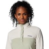 image:imageColumbia Womens Benton Springs Half Snap II Pull Over Fleece Jacket Dark StoneCanoeVintage Blue 3XDark StoneSafari