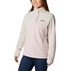 image:imageColumbia Womens Benton Springs Half Snap II Pull Over Fleece Jacket Dark StoneCanoeVintage Blue 3XDusty PinkDark StoneDusty Pink