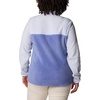 image:imageColumbia Womens Benton Springs Half Snap II Pull Over Fleece Jacket Dark StoneCanoeVintage Blue 3XEveWhisper