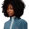 image:imageColumbia Womens Benton Springs Half Snap II Pull Over Fleece Jacket Dark StoneCanoeVintage Blue 3XEverblueCrushed Blue