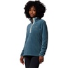 image:imageColumbia Womens Benton Springs Half Snap II Pull Over Fleece Jacket Dark StoneCanoeVintage Blue 3XEverblueCrushed Blue
