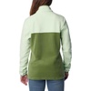 image:imageColumbia Womens Benton Springs Half Snap II Pull Over Fleece Jacket Dark StoneCanoeVintage Blue 3XGreen