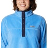 image:imageColumbia Womens Benton Springs Half Snap II Pull Over Fleece Jacket Dark StoneCanoeVintage Blue 3XHarbor BlueDk Nocturnal
