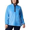 image:imageColumbia Womens Benton Springs Half Snap II Pull Over Fleece Jacket Dark StoneCanoeVintage Blue 3XHarbor BlueDk Nocturnal