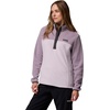 image:imageColumbia Womens Benton Springs Half Snap II Pull Over Fleece Jacket Dark StoneCanoeVintage Blue 3XLavender PearlShale PurpleShark
