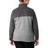 image:imageColumbia Womens Benton Springs Half Snap II Pull Over Fleece Jacket Dark StoneCanoeVintage Blue 3XLight Grey HeatherShark