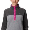 image:imageColumbia Womens Benton Springs Half Snap II Pull Over Fleece Jacket Dark StoneCanoeVintage Blue 3XLight Grey HeatherShark
