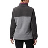 image:imageColumbia Womens Benton Springs Half Snap II Pull Over Fleece Jacket Dark StoneCanoeVintage Blue 3XLight Grey HeatherShark